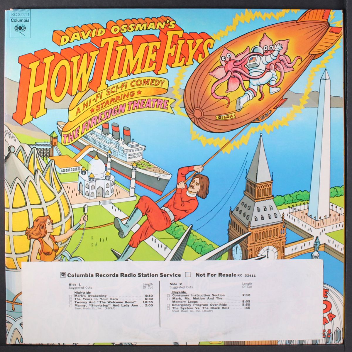 how time flys by DAVID OSSMAN W/ FIRESIGN THEATER
