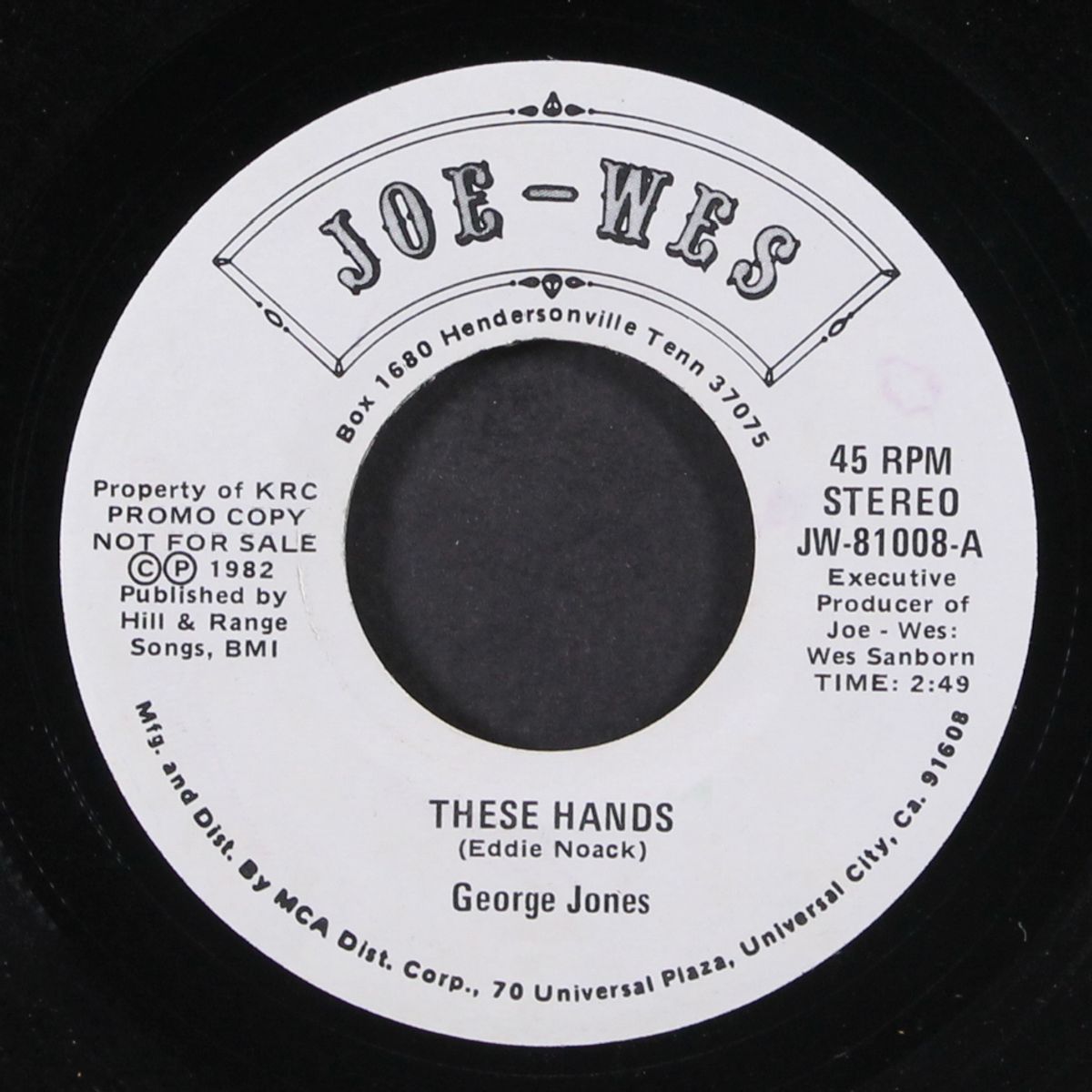 these hands / same by GEORGE JONES