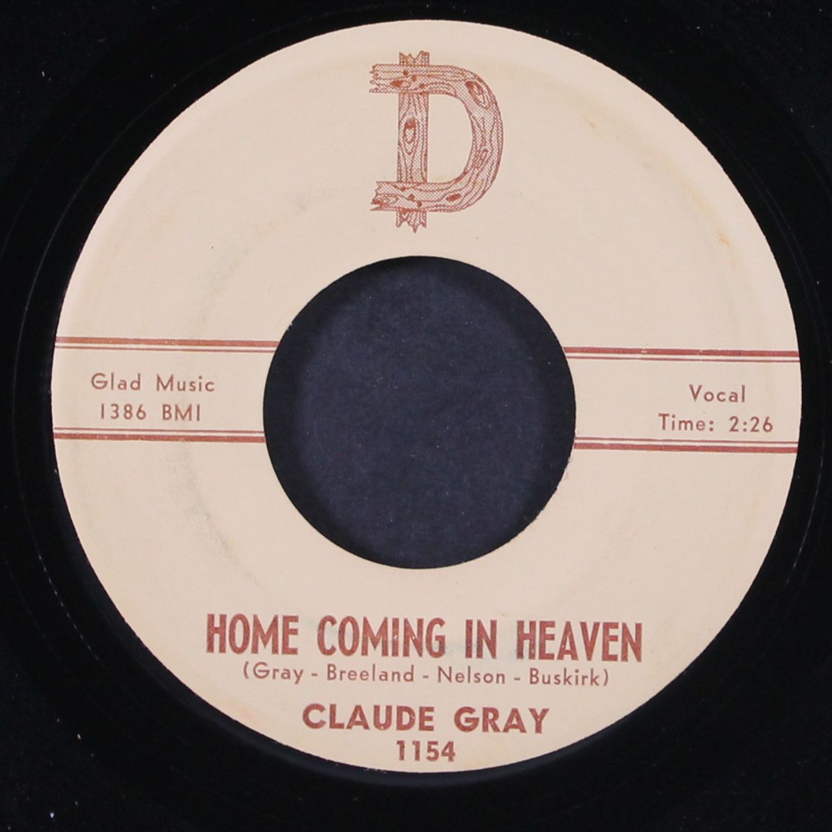 homecoming in heaven by CLAUDE GRAY