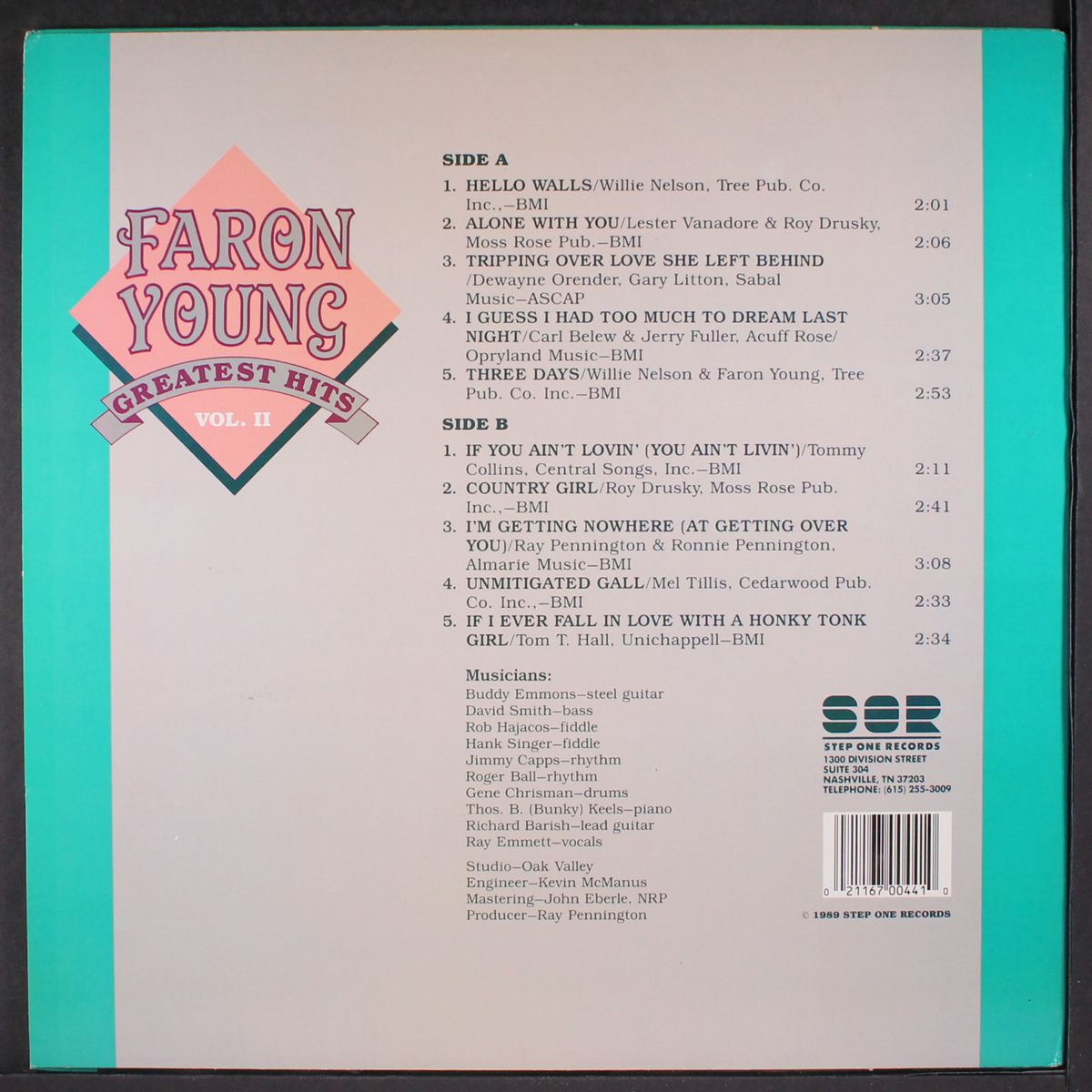 greatest hits, vol. 2 by FARON YOUNG