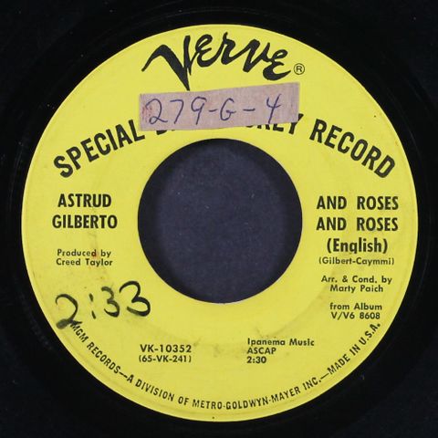 ASTRUD GILBERTO & ANTONIO CARLOS JOBIM