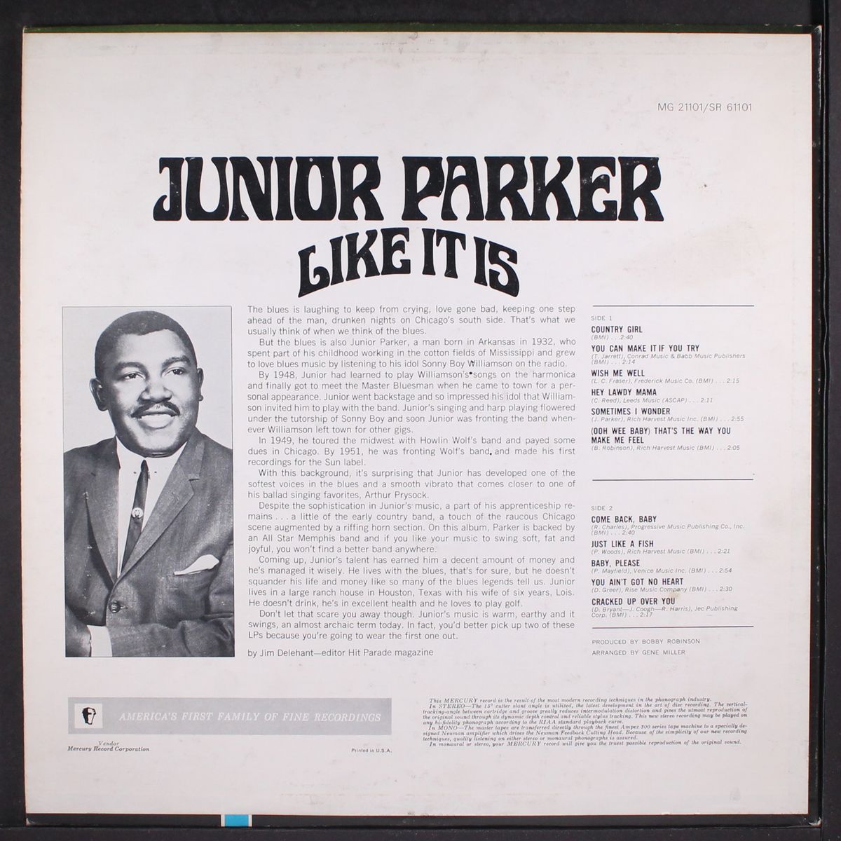 like it is by JUNIOR PARKER