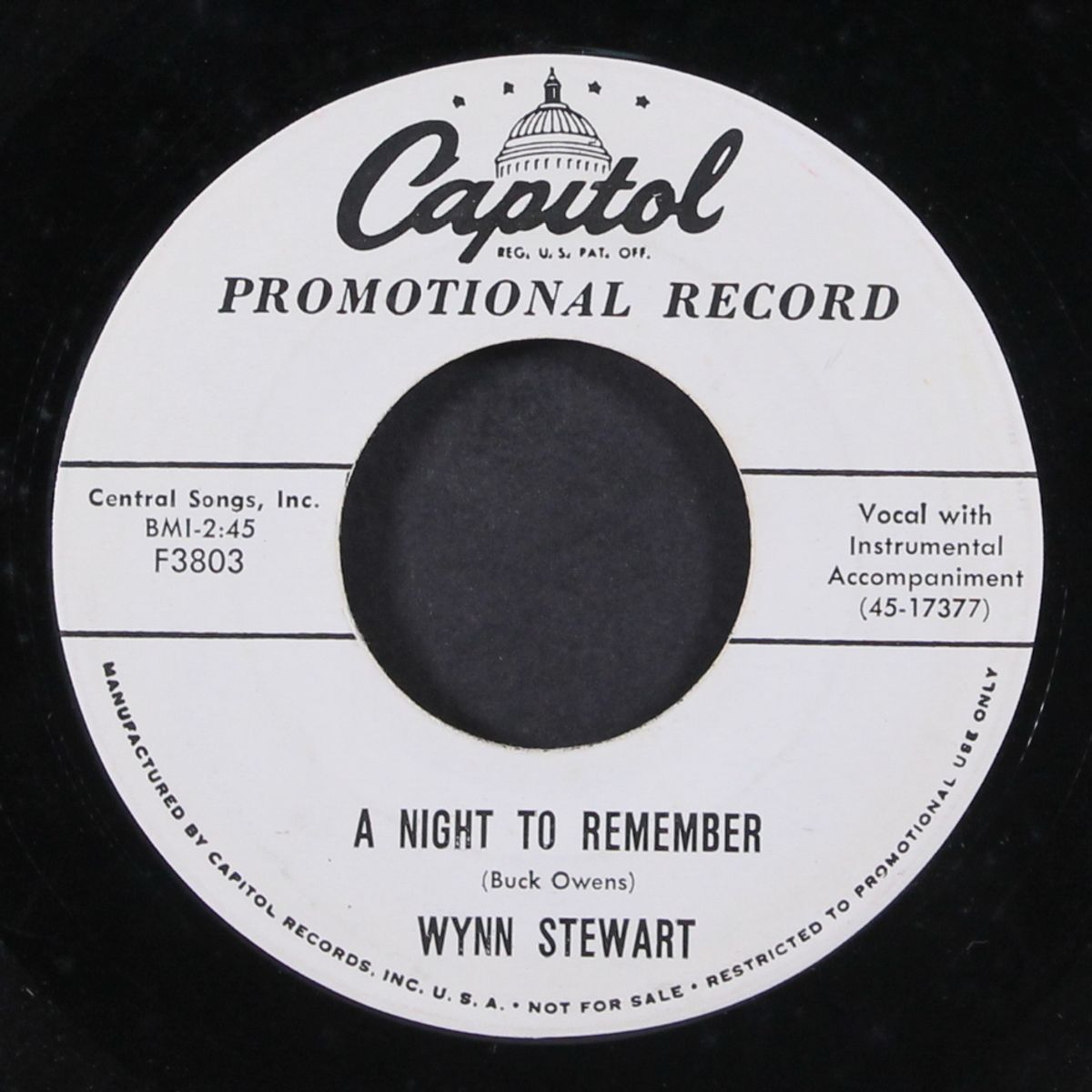 i wish i could say the same / a night to remember by WYNN STEWART