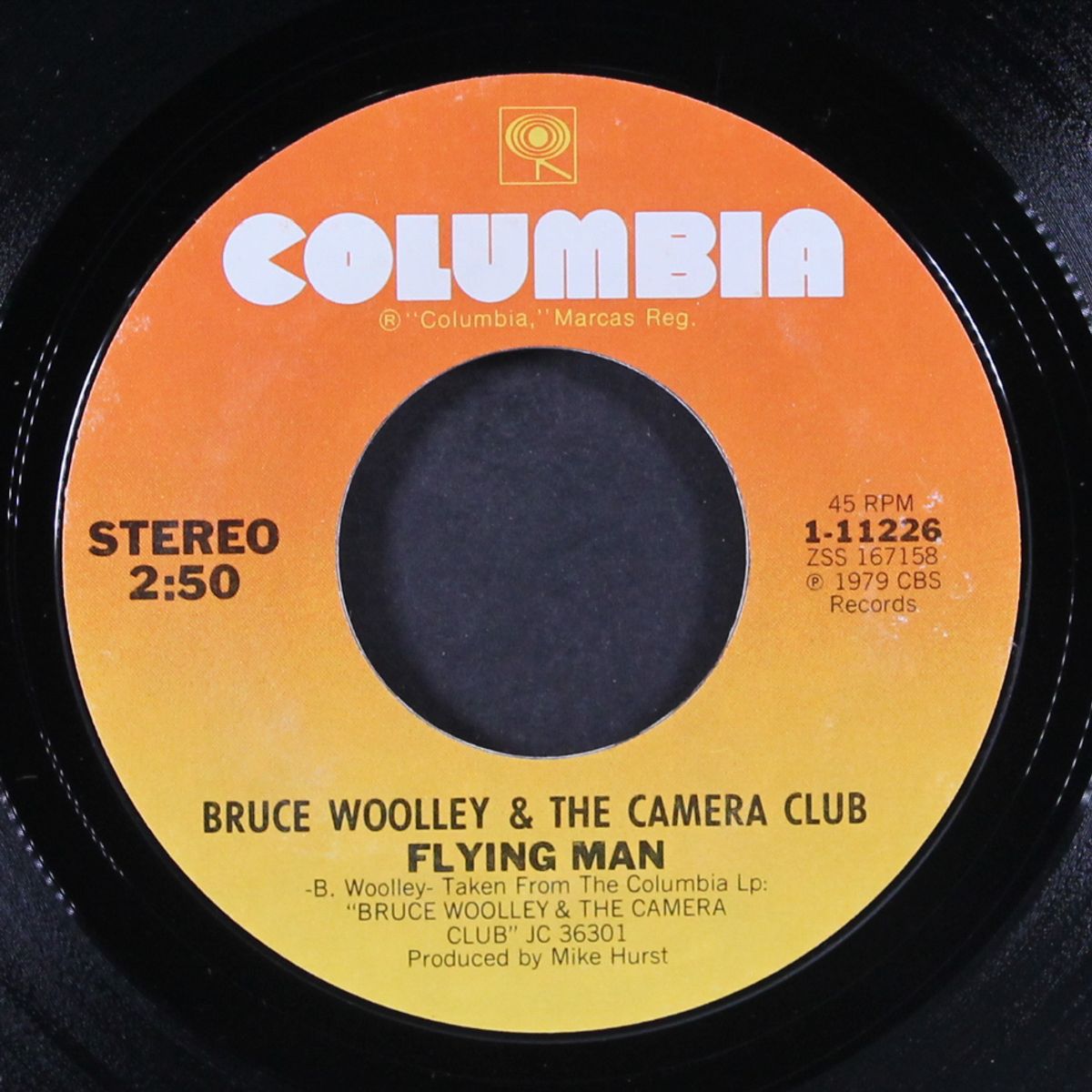 english garden / flying man by BRUCE WOOLLEY & CAMERA CLUB