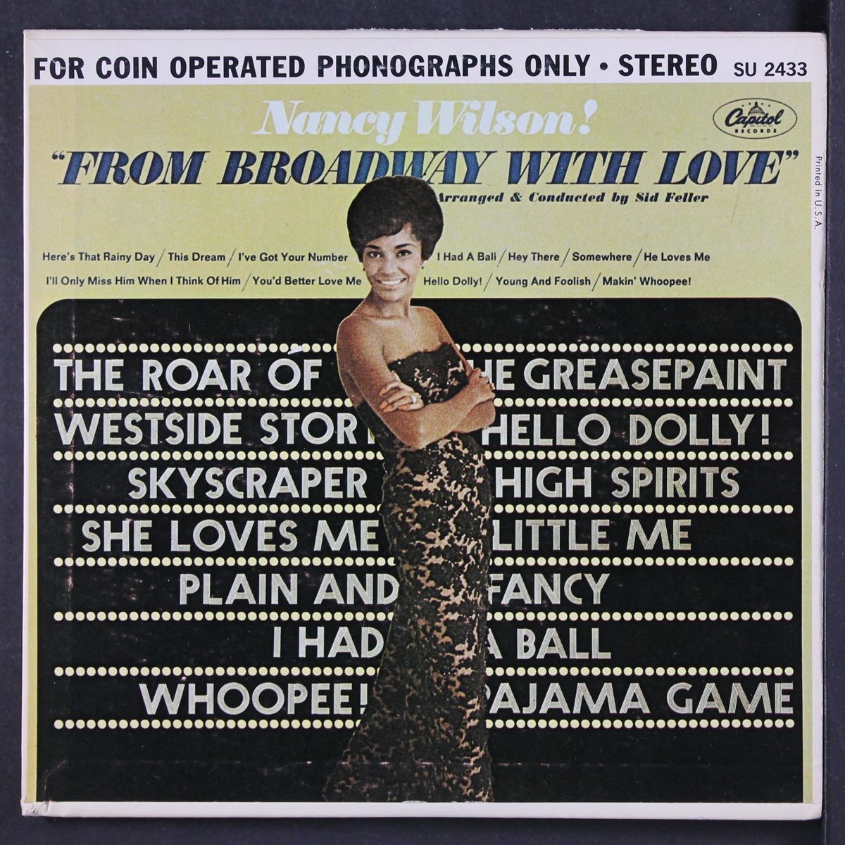 from broadway with love by NANCY WILSON