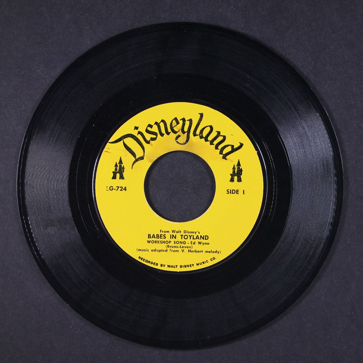 the workshop song / just a toy by ED WYNN