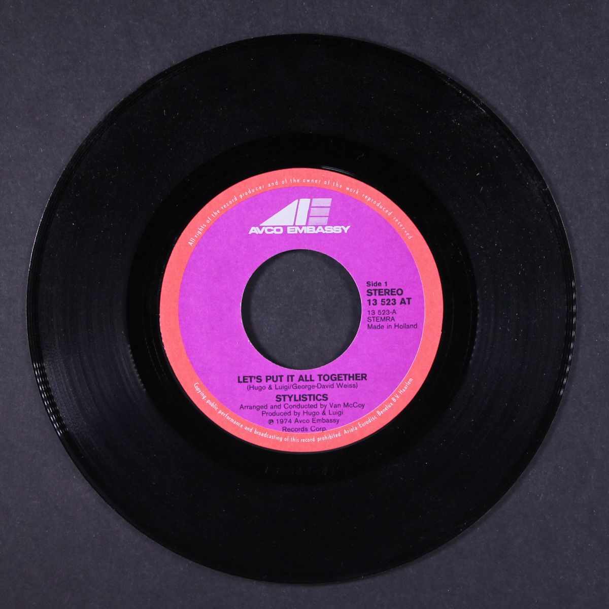 let's put it all together / i take it out on you by STYLISTICS