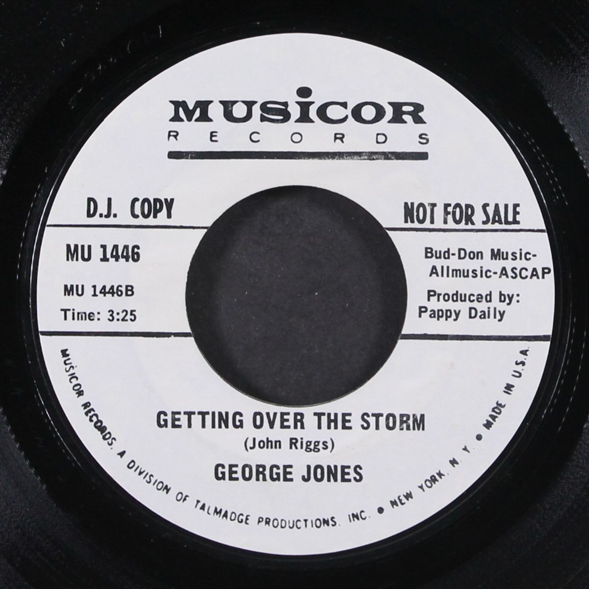 i'll follow you / getting over the storm by GEORGE JONES