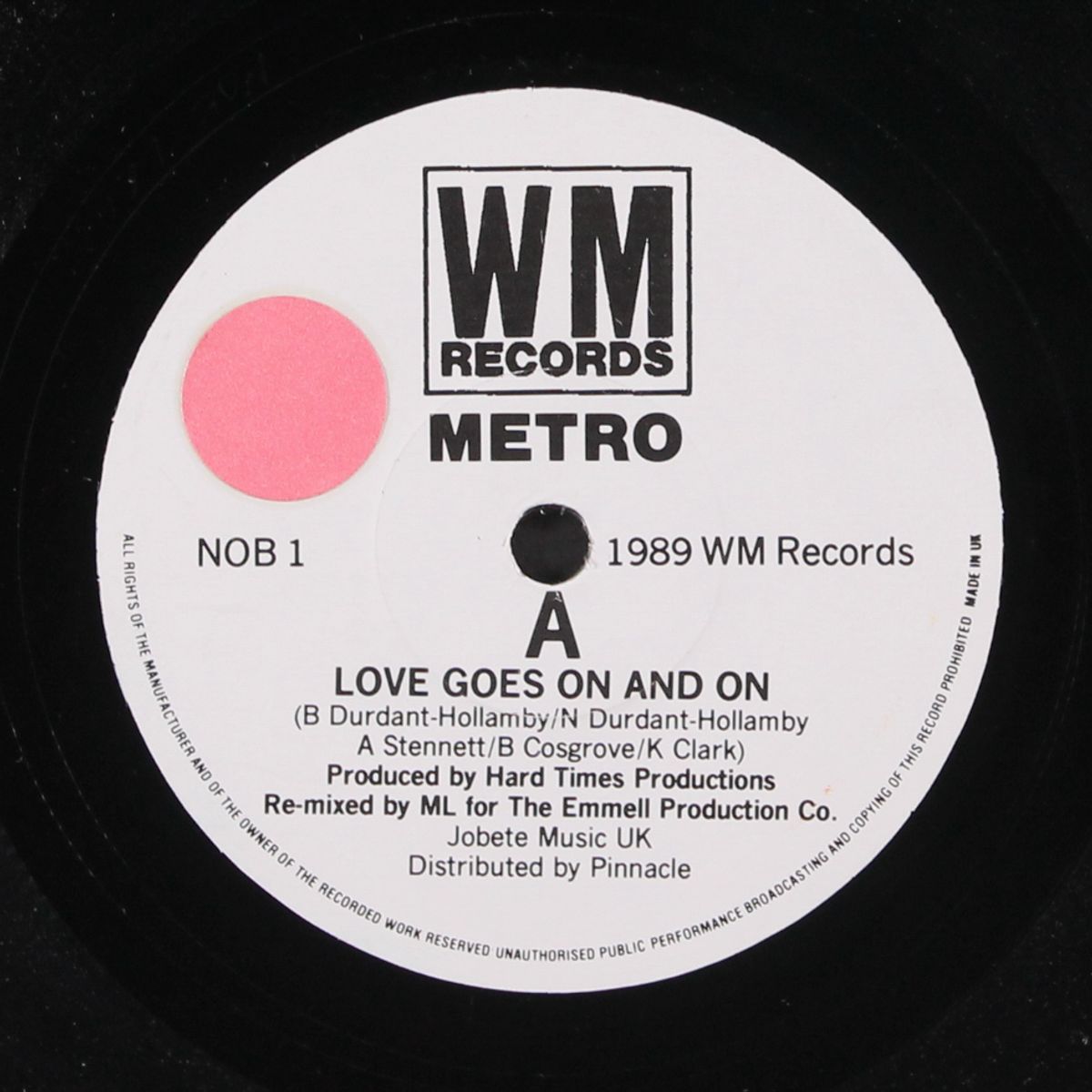 love goes on and on by METRO
