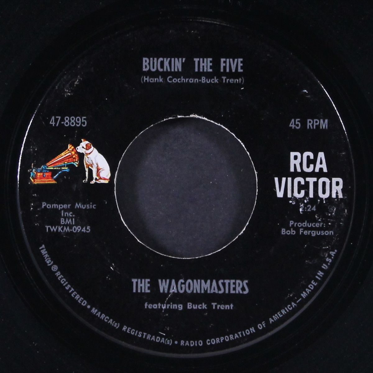 buckin' the five / i just cried all over myself by WAGONMASTERS