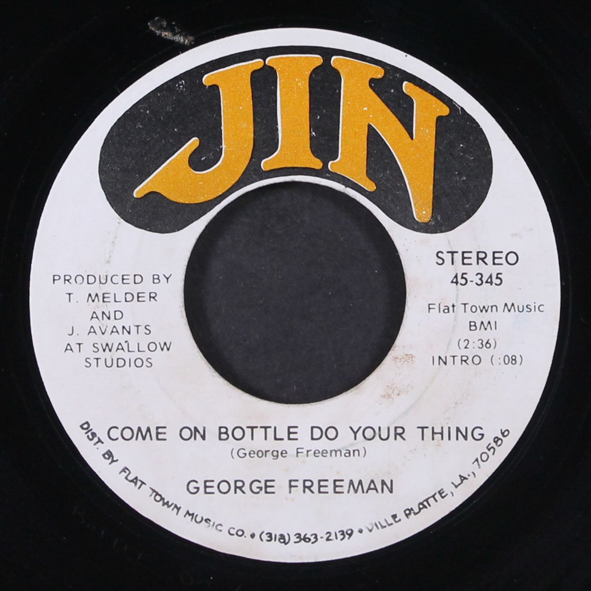 i think i'll like texas / come on bottle do your thing by GEORGE FREEMAN