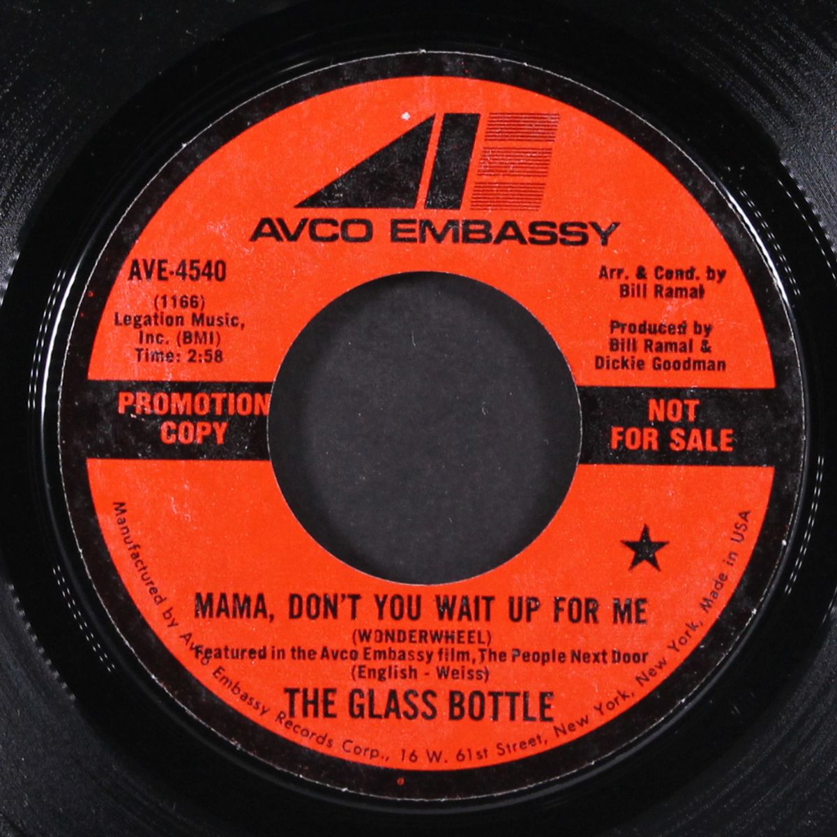 mama don't wait up for me by GLASS BOTTLE