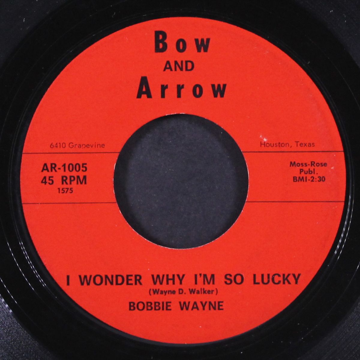 tomorrow will be just like today / i wonder why i'm so lucky by BOBBIE WAYNE