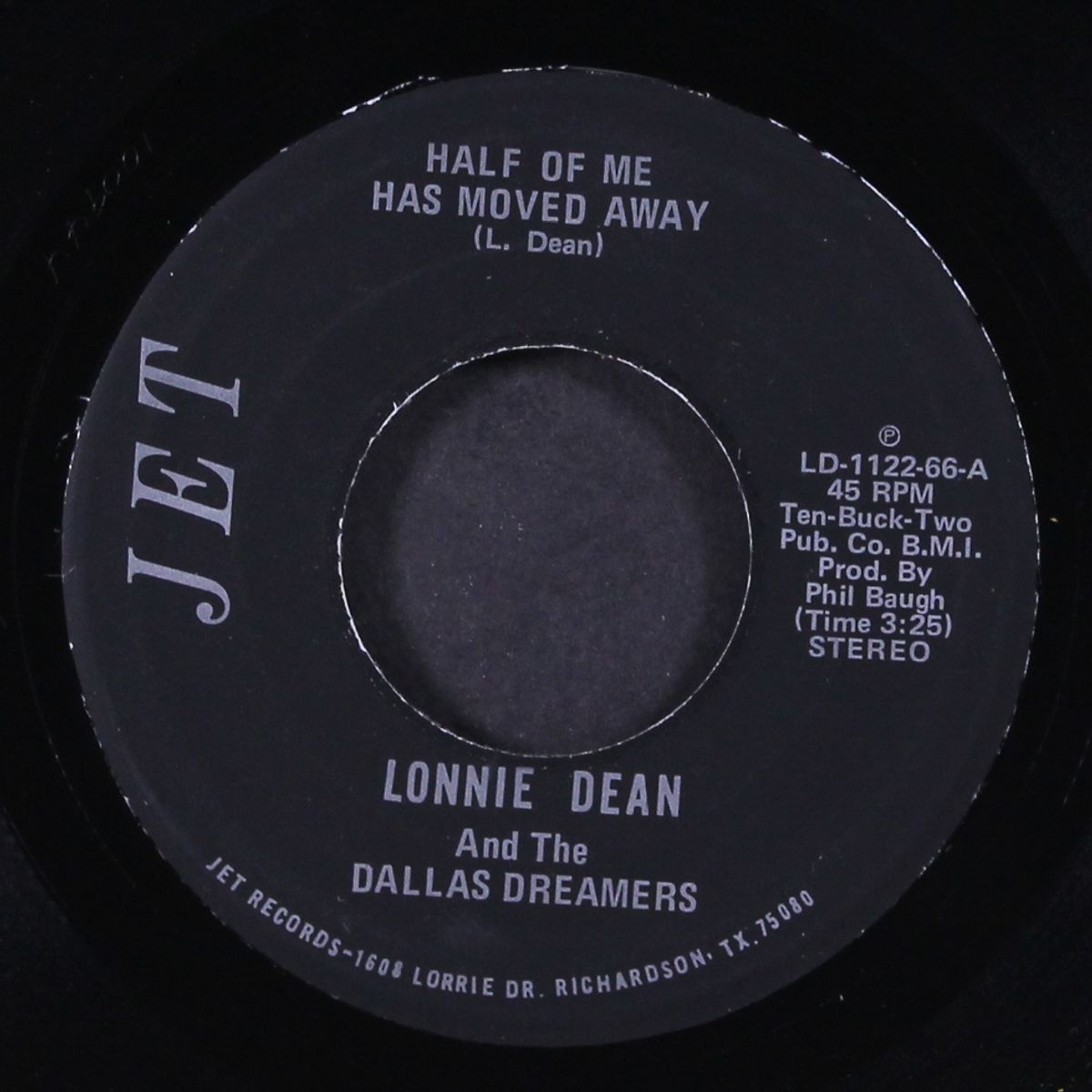 losin' my mind over you / half of me has moved away by LONNIE DEAN