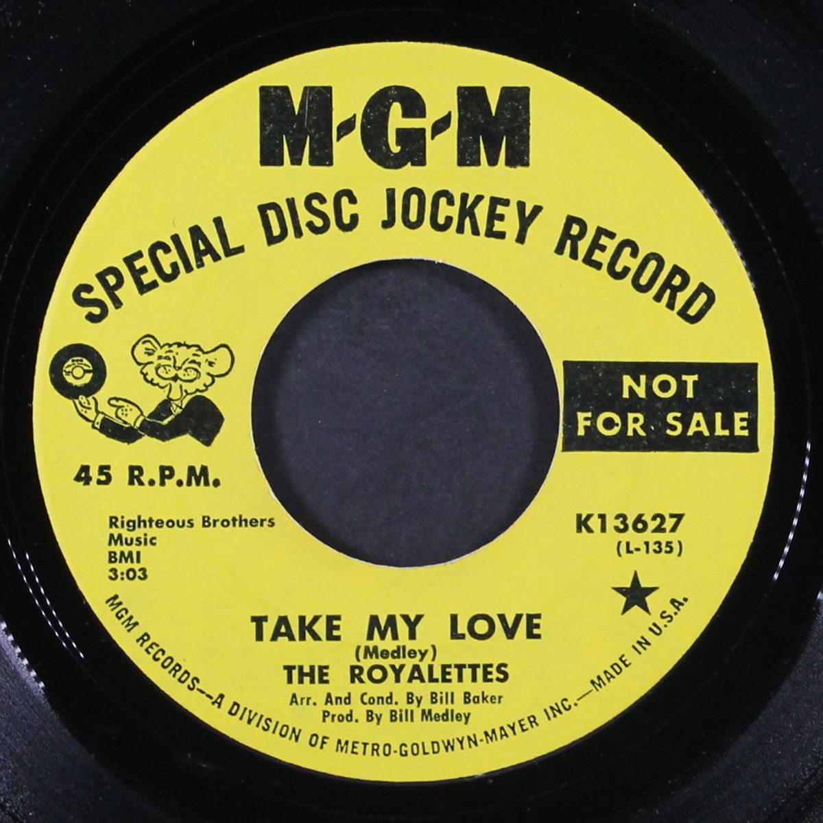 take my love / my man by ROYALETTES