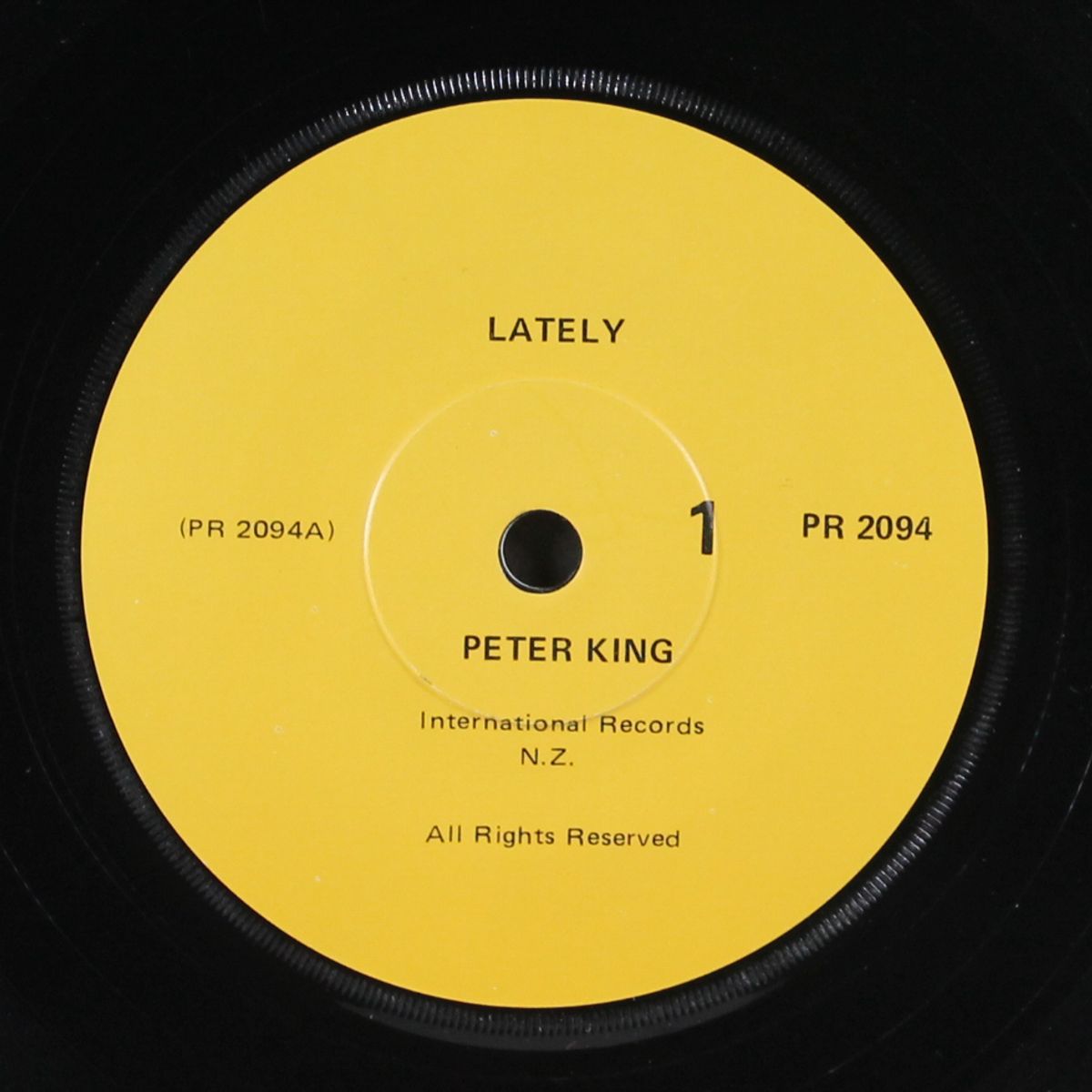 lately / skies so blue by PETER KING