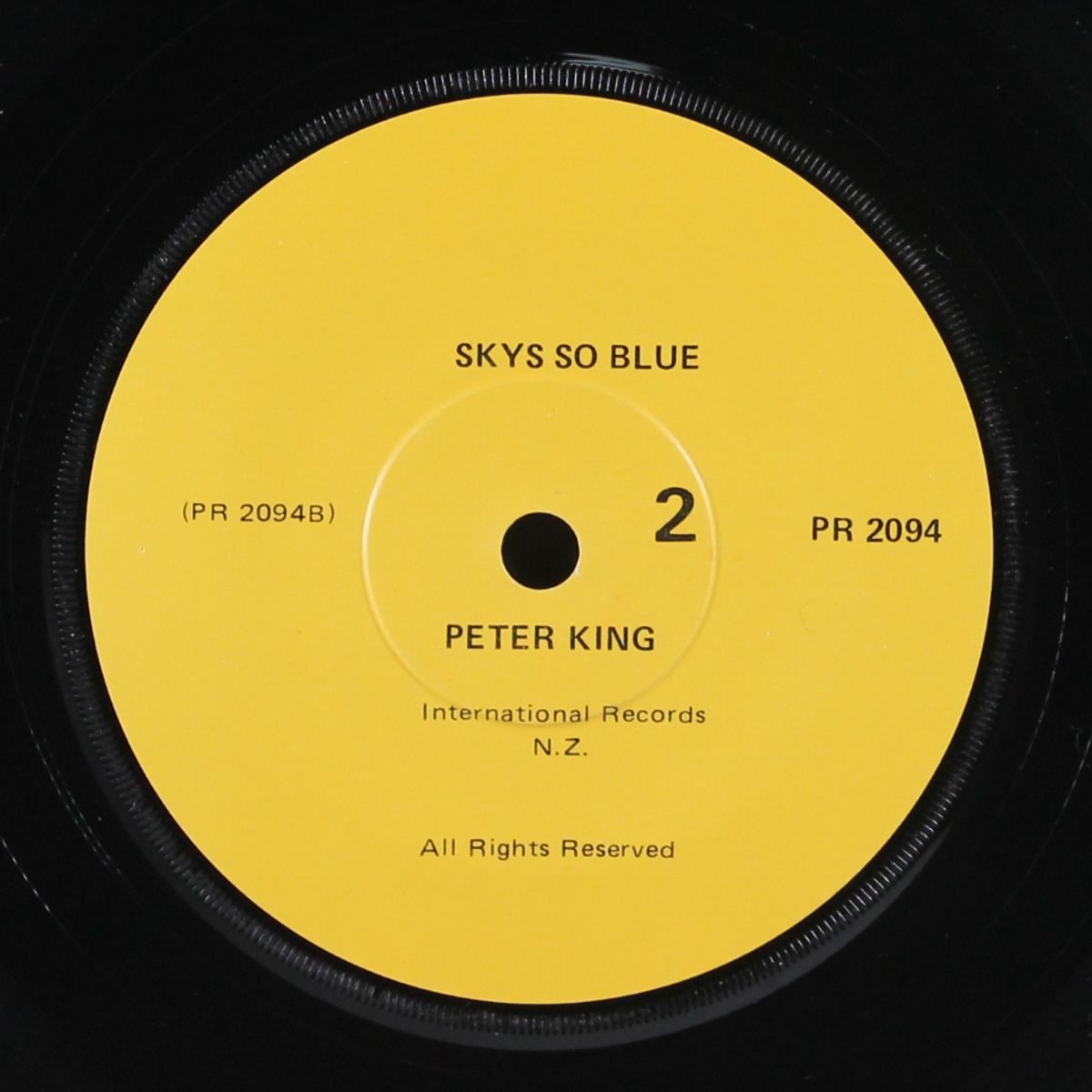 lately / skies so blue by PETER KING