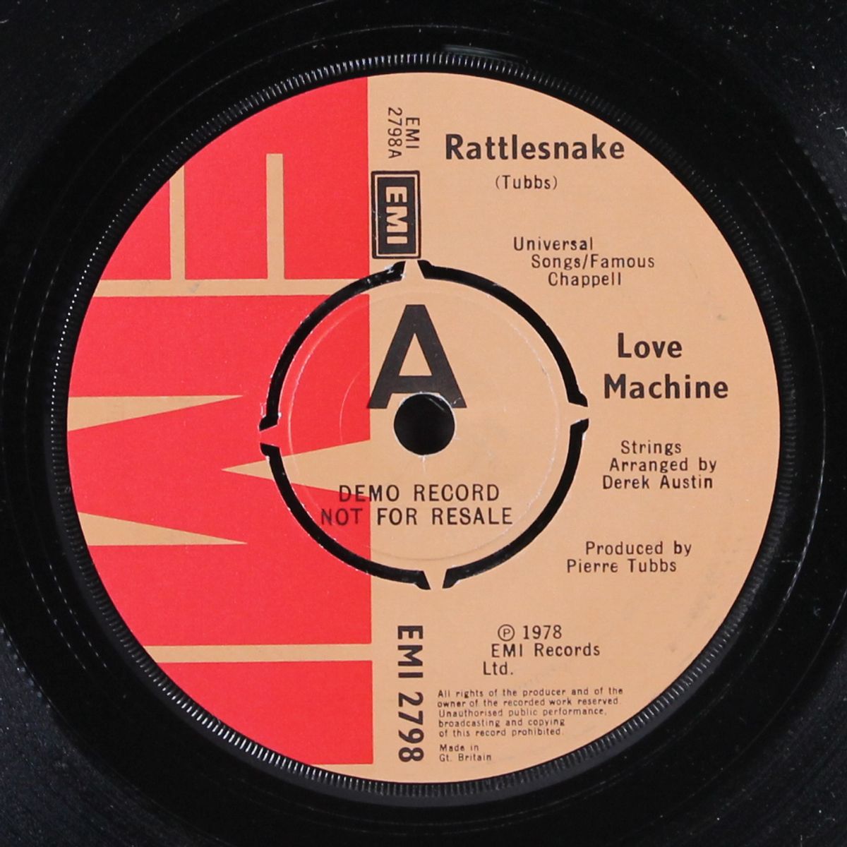 rattlesnake / give me you rlove by LOVE MACHINE