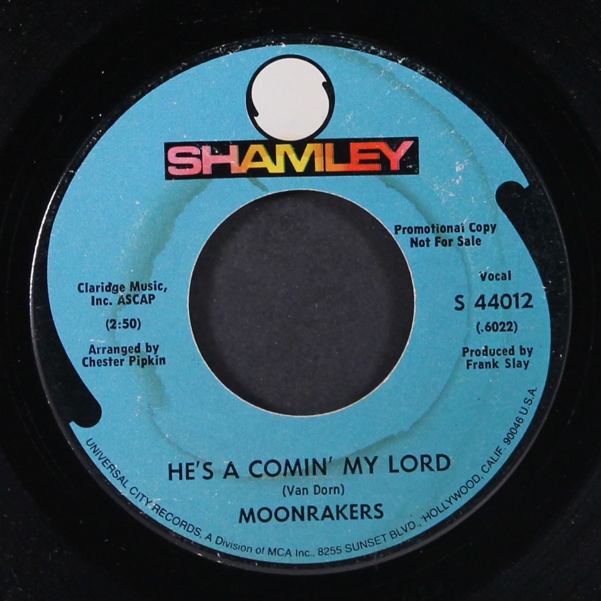 he's a comin' my lord / love train by MOONRAKERS