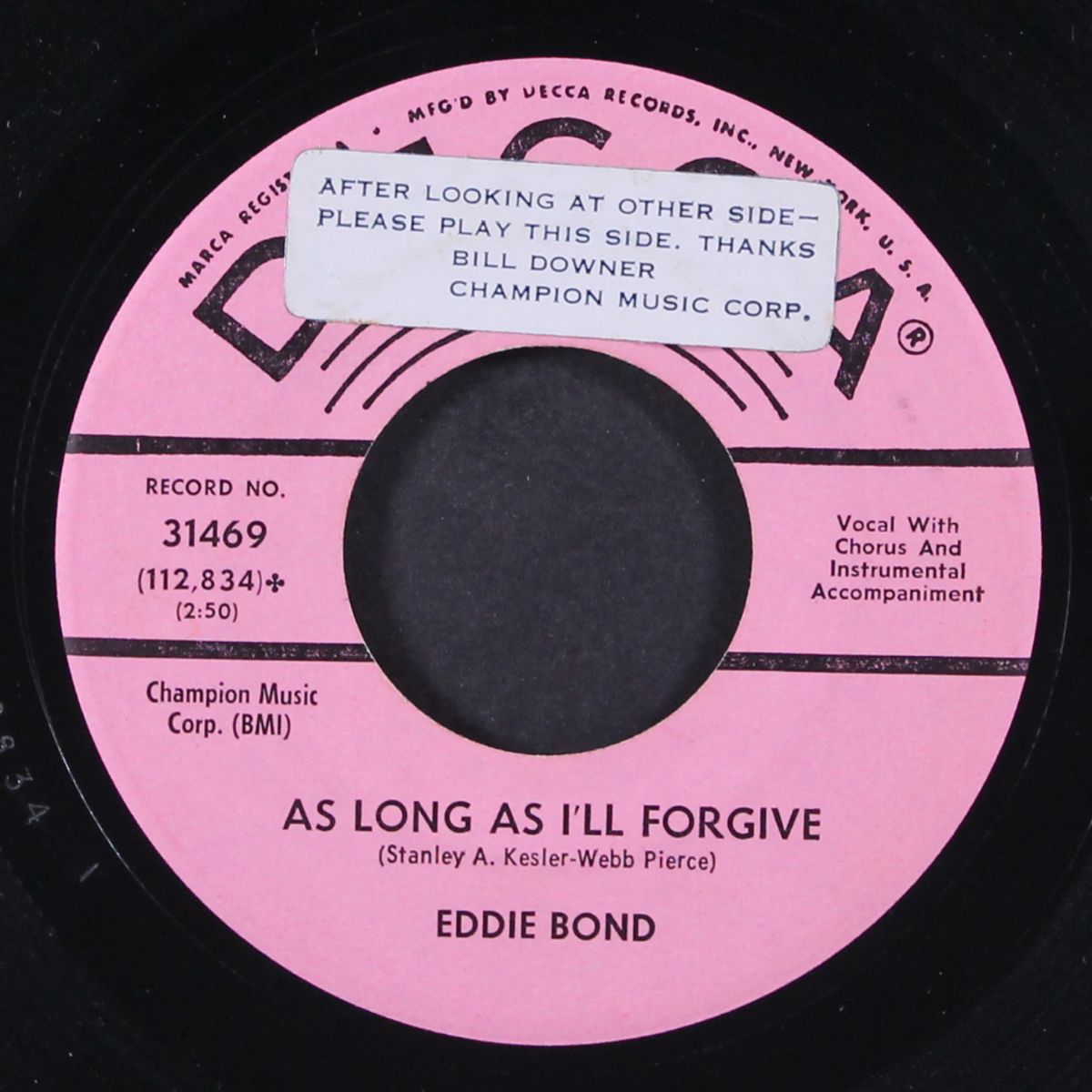 i guess i've got the blues by EDDIE BOND