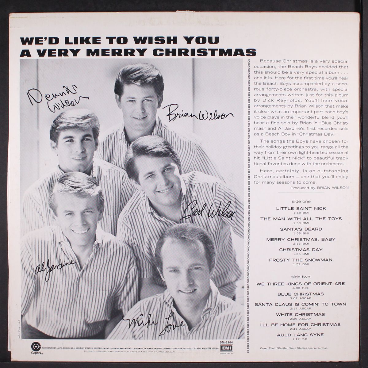 christmas album by BEACH BOYS