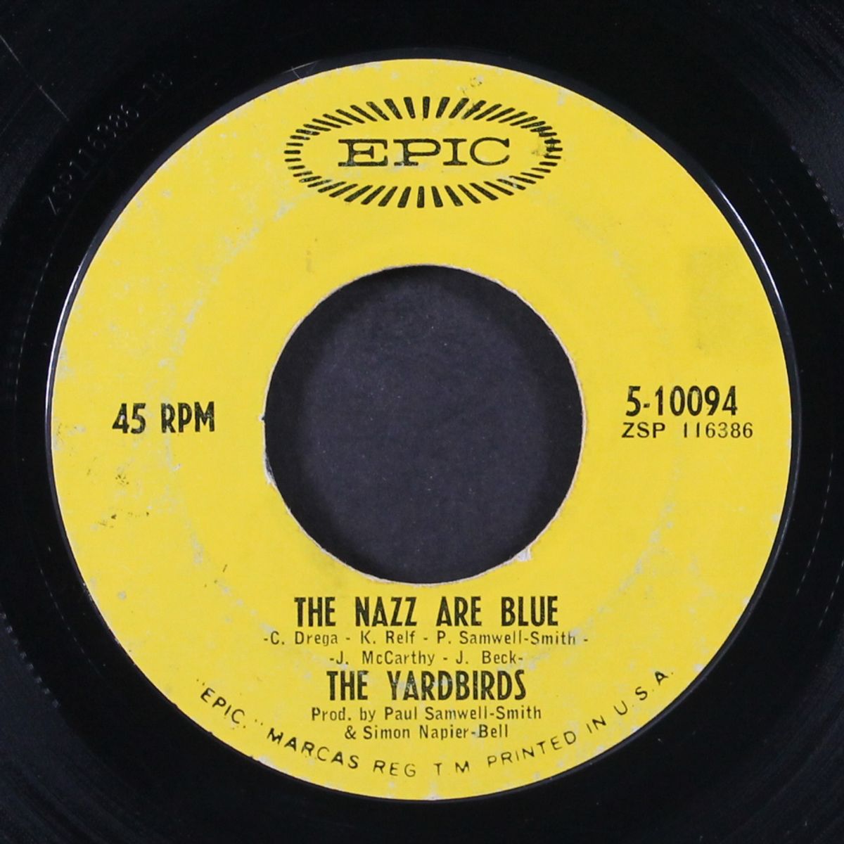 happenings ten years time ago / nazz are blue by YARDBIRDS