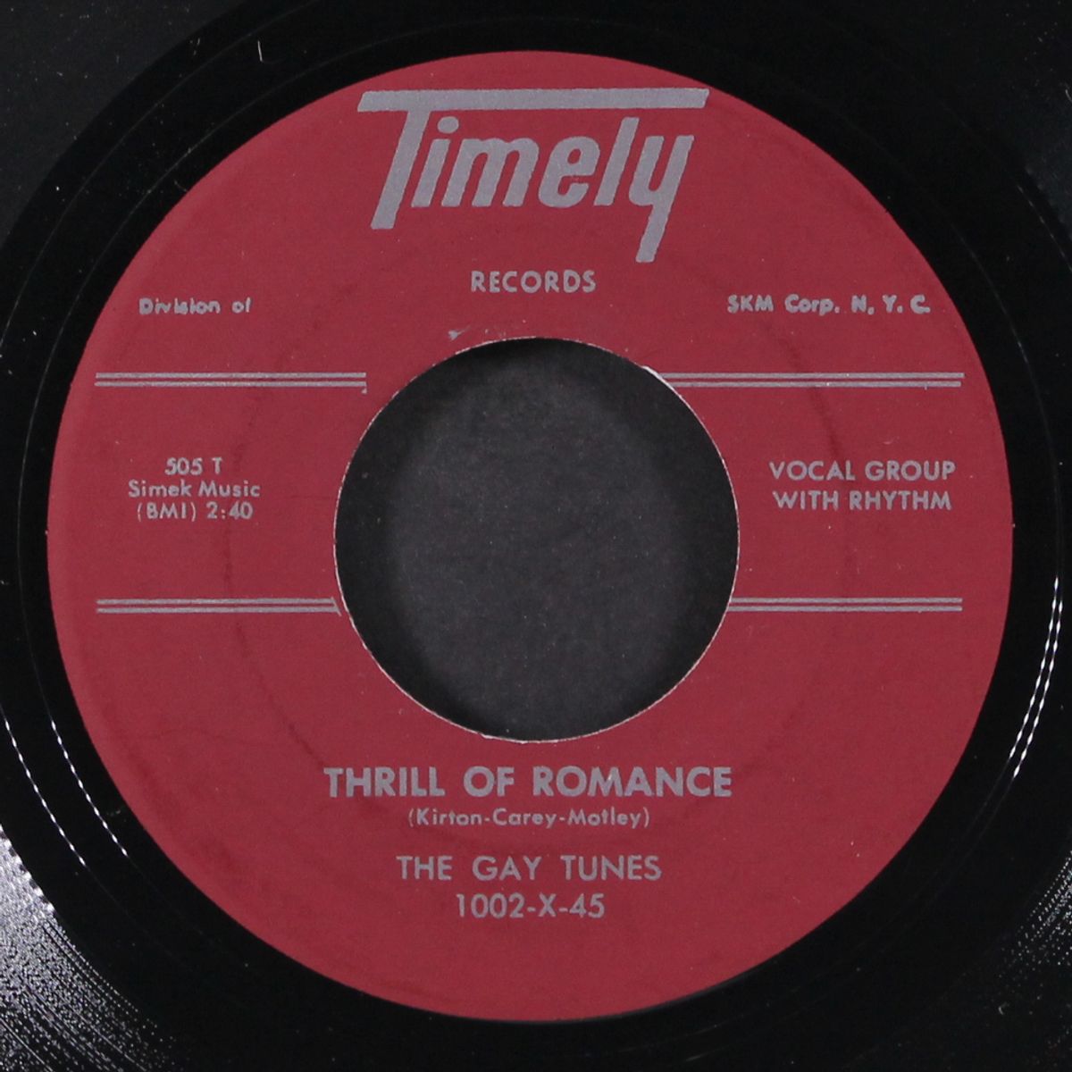 thrill of romance / wh-y-y leave me this way-ay-ay by GAY TUNES