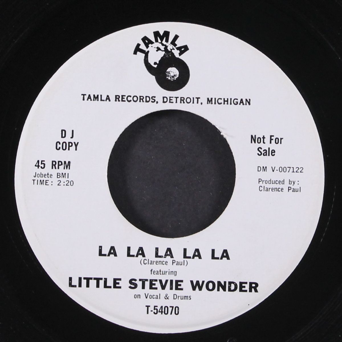la la la la la / little water boy by STEVIE WONDER & CLARENCE PAUL