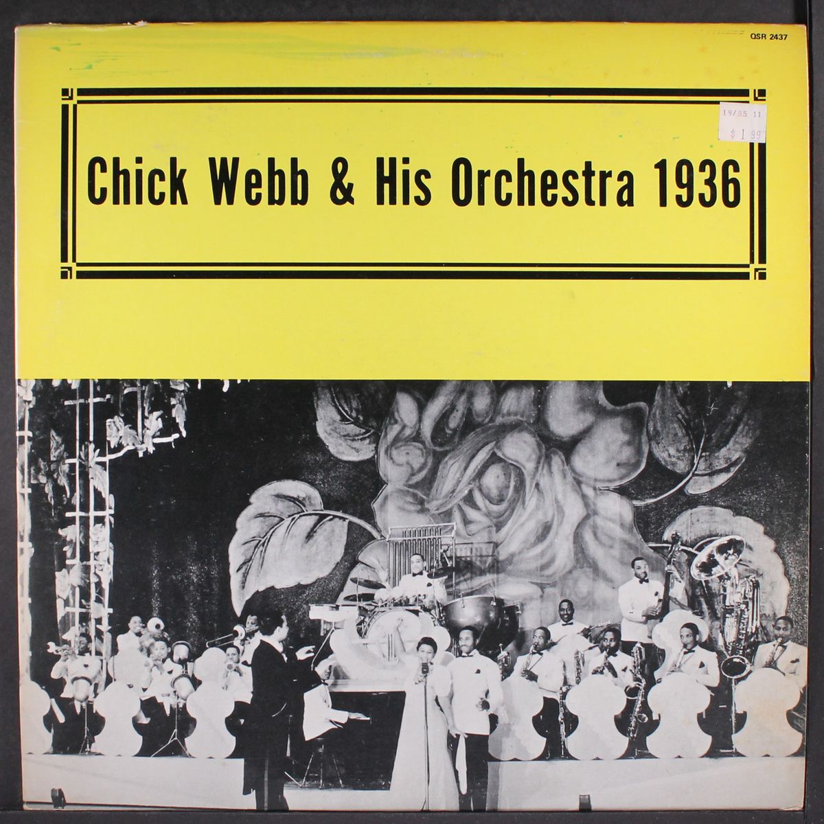 and his orchestra 1936 by CHICK WEBB