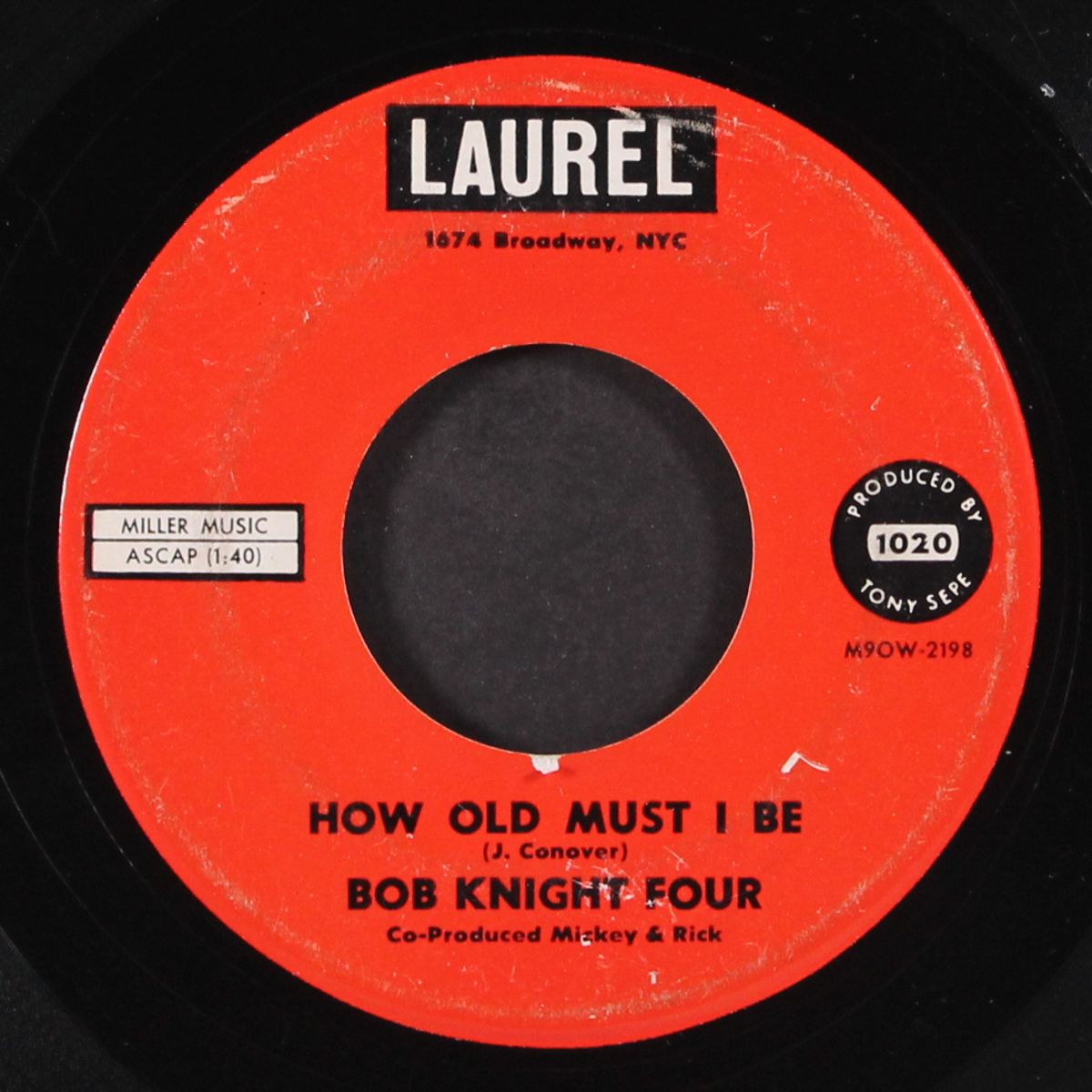 good goodby / how old must i be by BOB KNIGHT FOUR