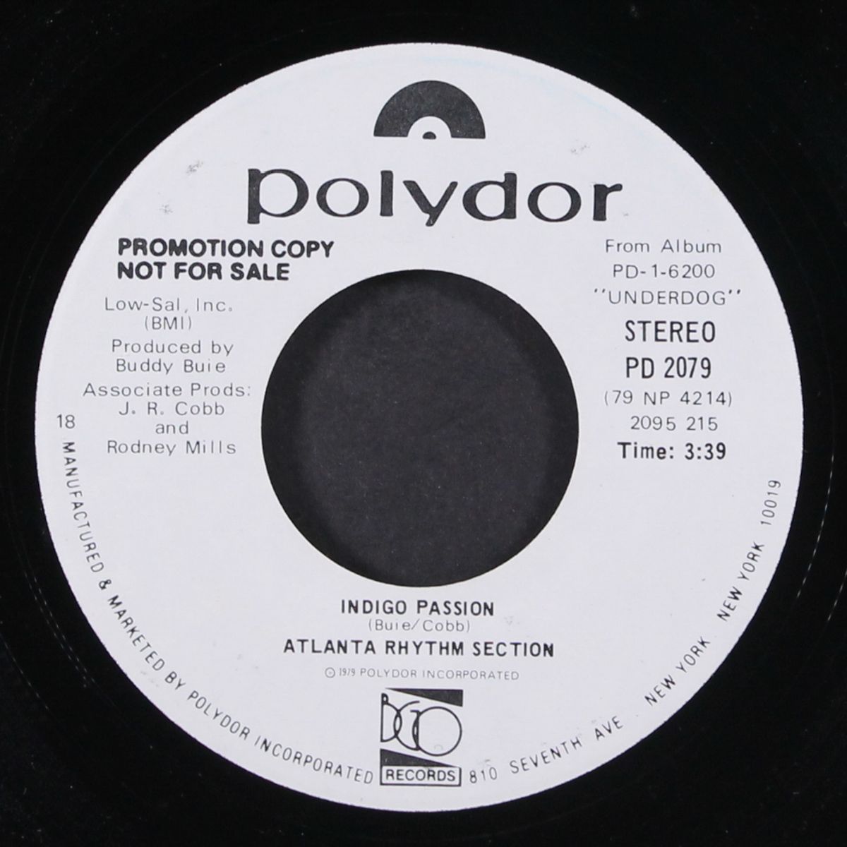 indigo passion / same by ATLANTA RHYTHM SECTION