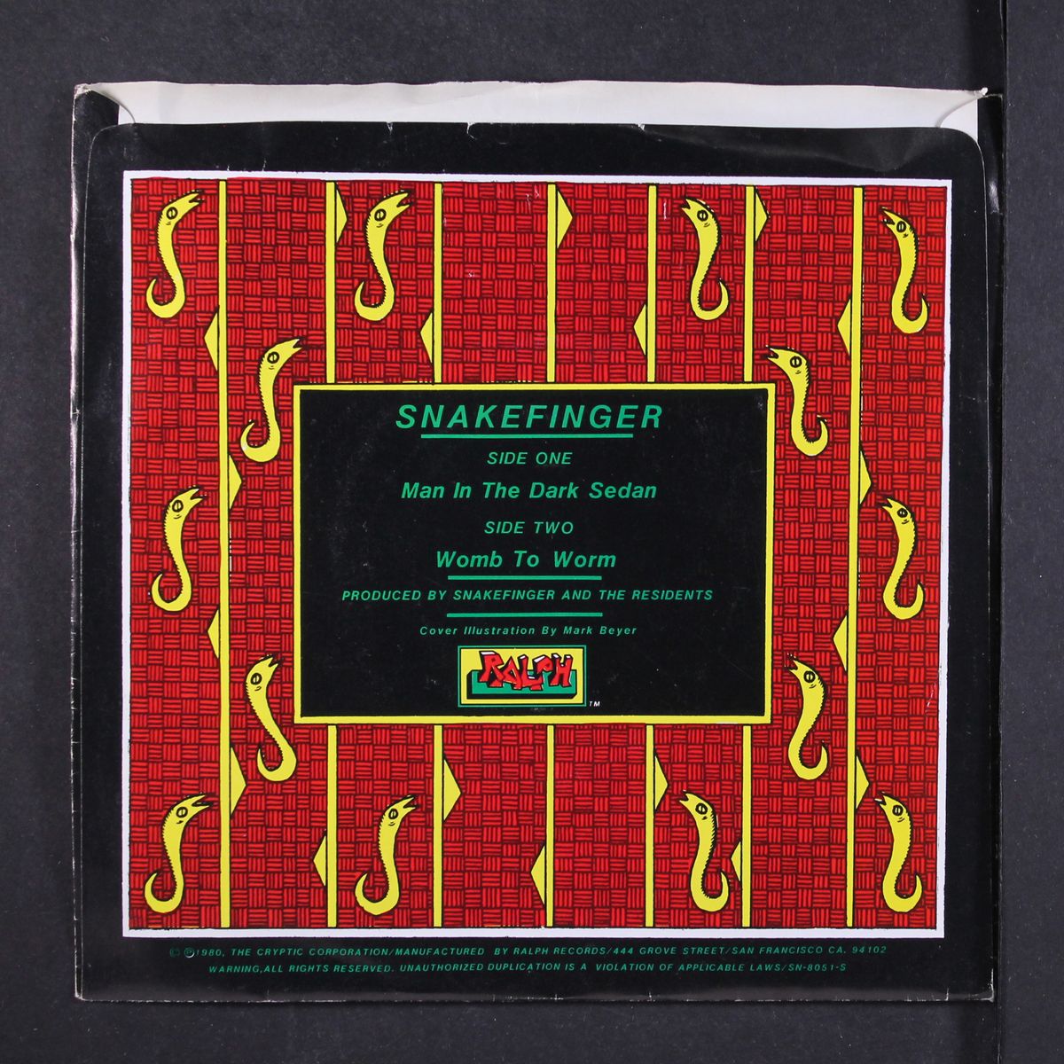 the man in the dark sedan / womb to worm by SNAKEFINGER