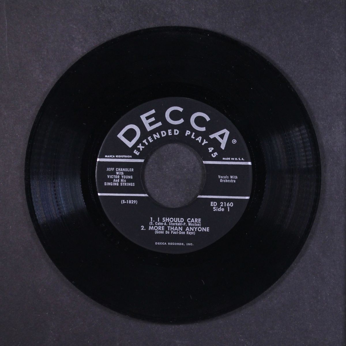 sings by JEFF CHANDLER