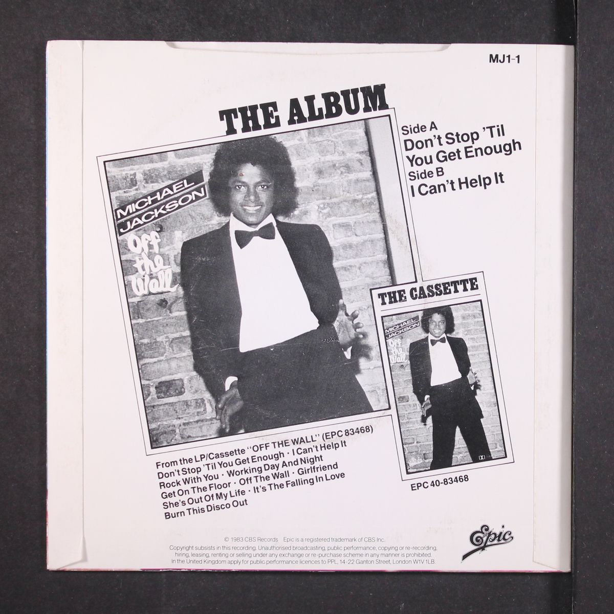 don't stop 'til you get enough by MICHAEL JACKSON
