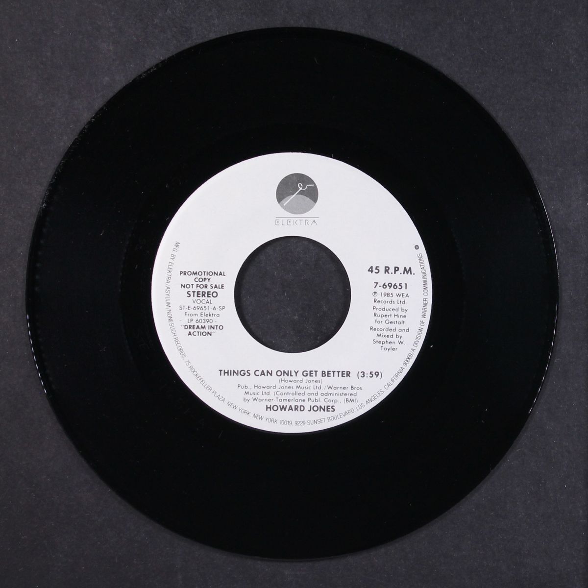 things can only get better / same by HOWARD JONES