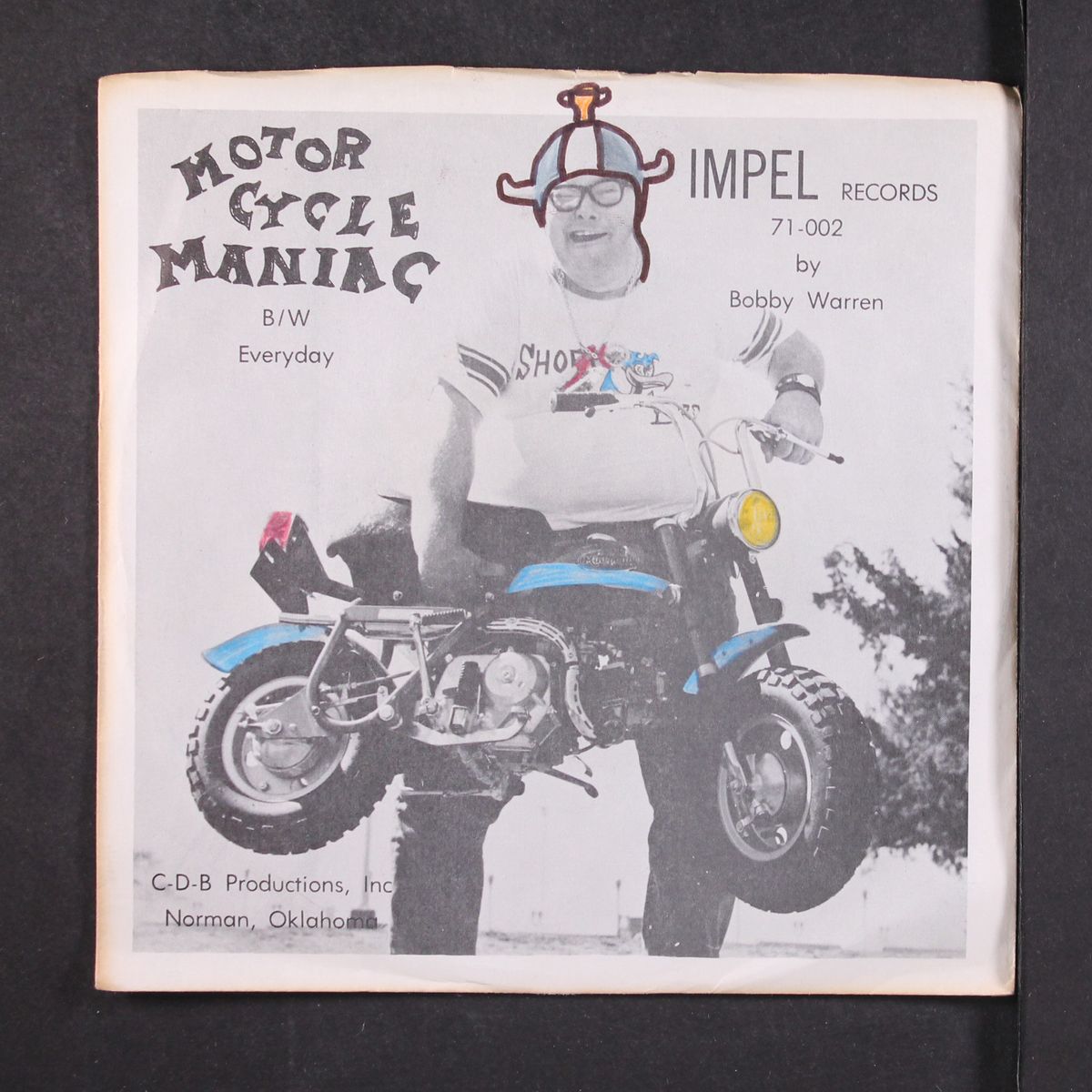 motorcycle maniac / everyday by BOBBY WARREN & REBELETTES