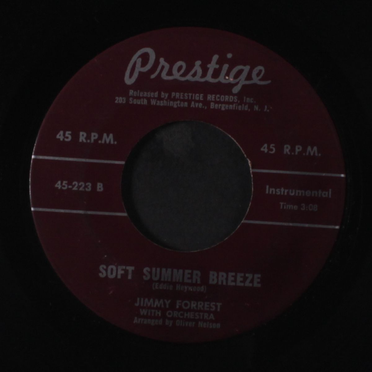 experiment in terror / soft summer breeze by JIMMY FORREST