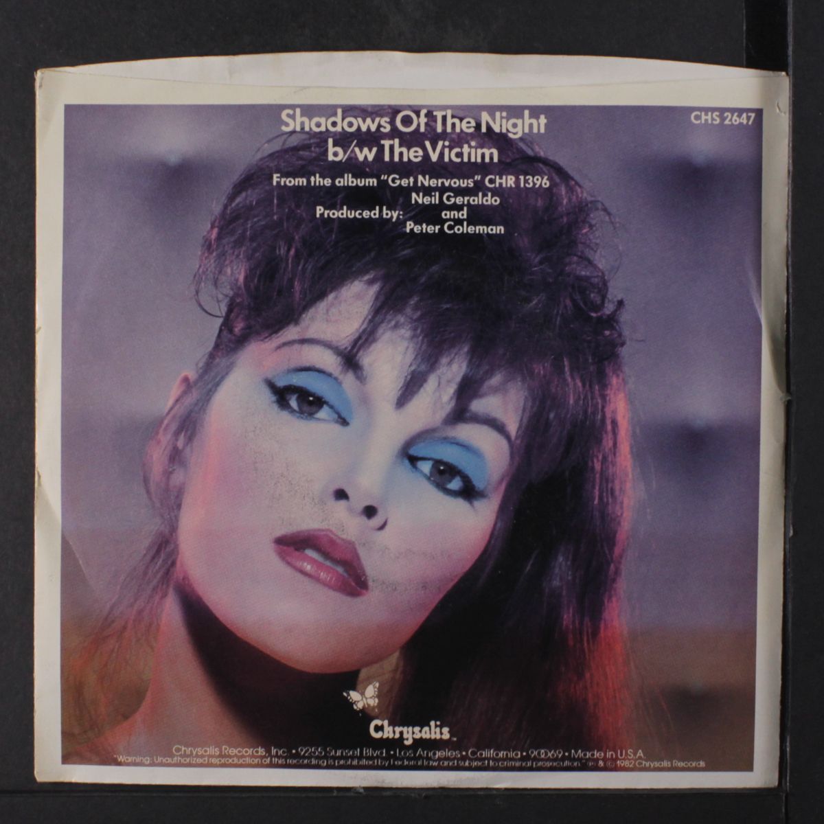 shadows of the night / the victim by PAT BENATAR