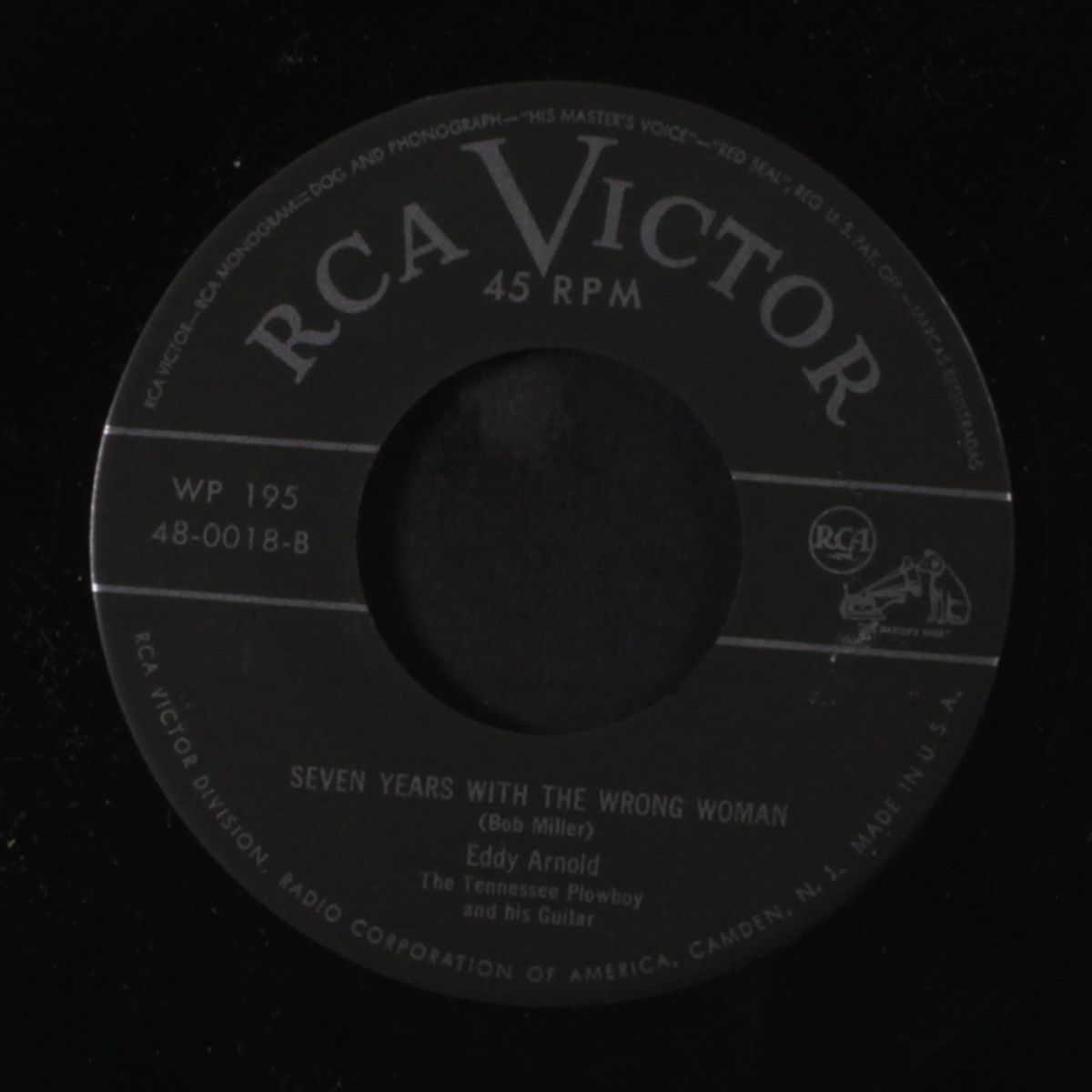 the prisoner's song / seven years with the wrong woman by EDDY ARNOLD