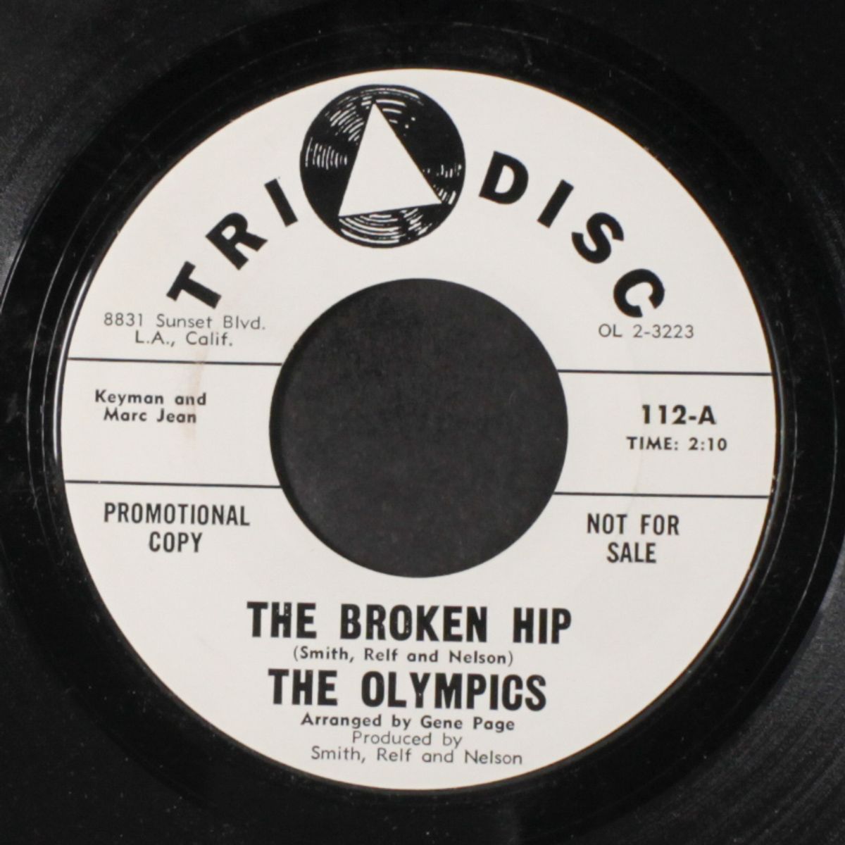the broken hip / so goodbye by OLYMPICS