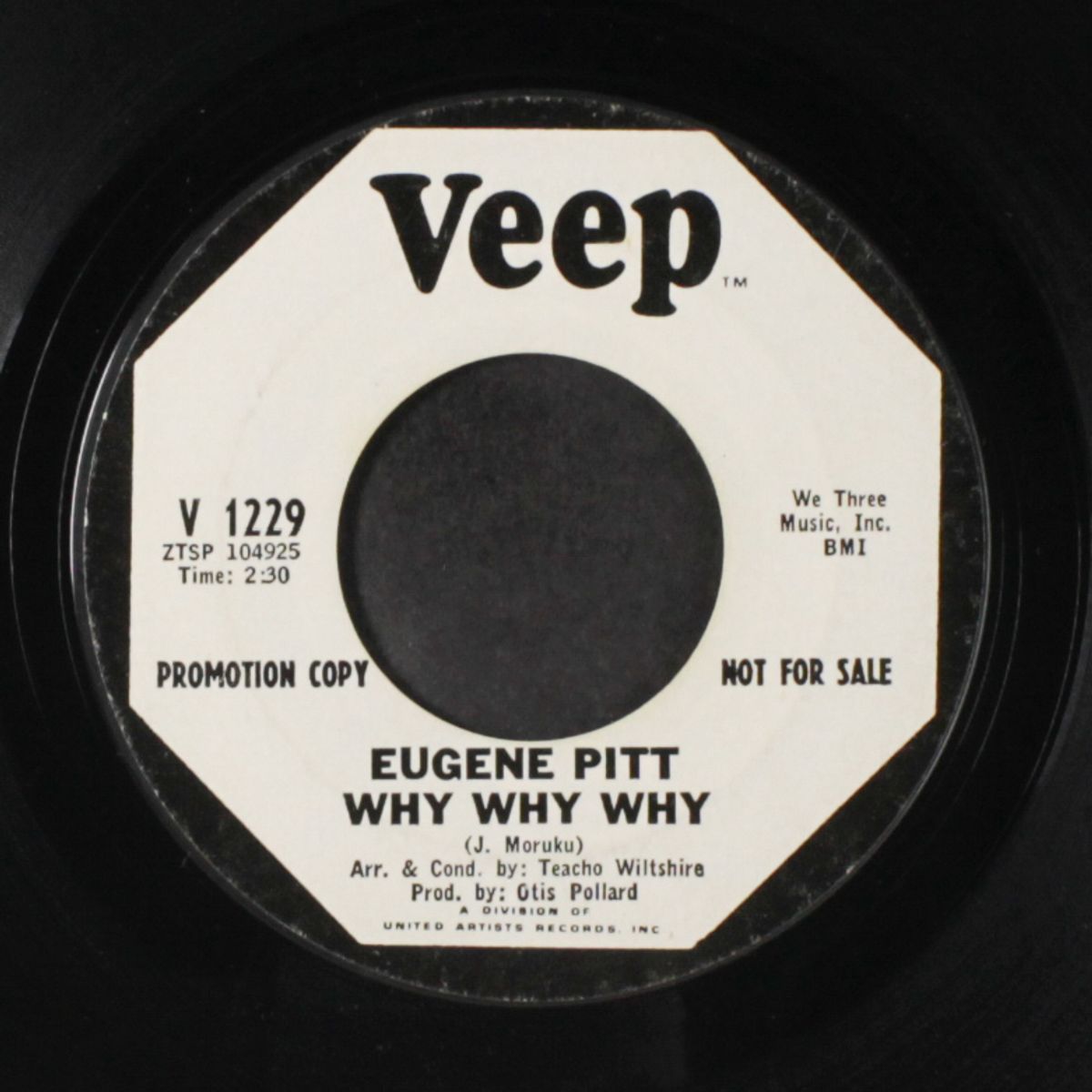 why why why / another rainy day by EUGENE PITT