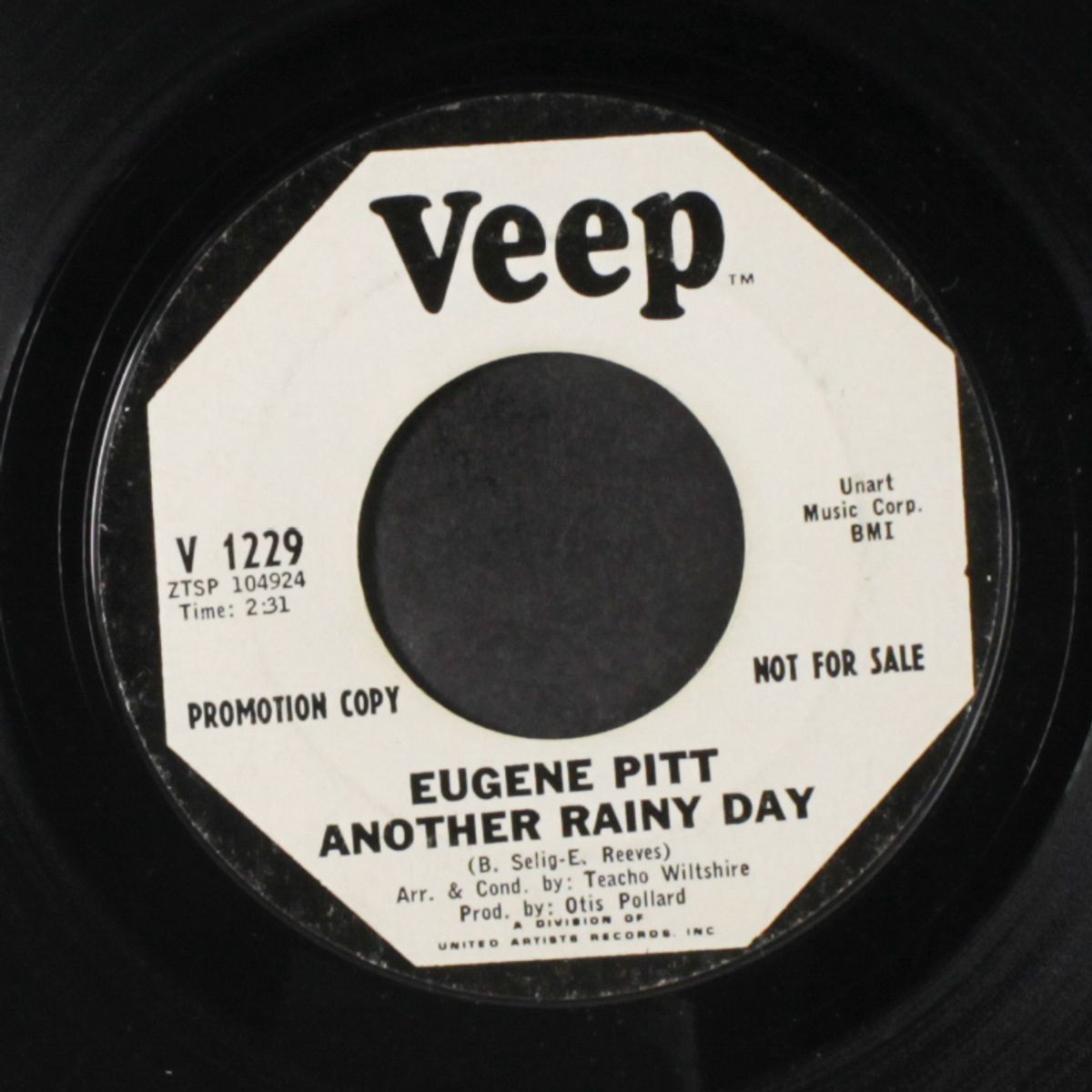 why why why / another rainy day by EUGENE PITT