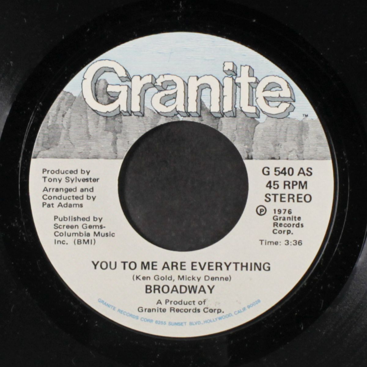 you to me are everything / same by BROADWAY