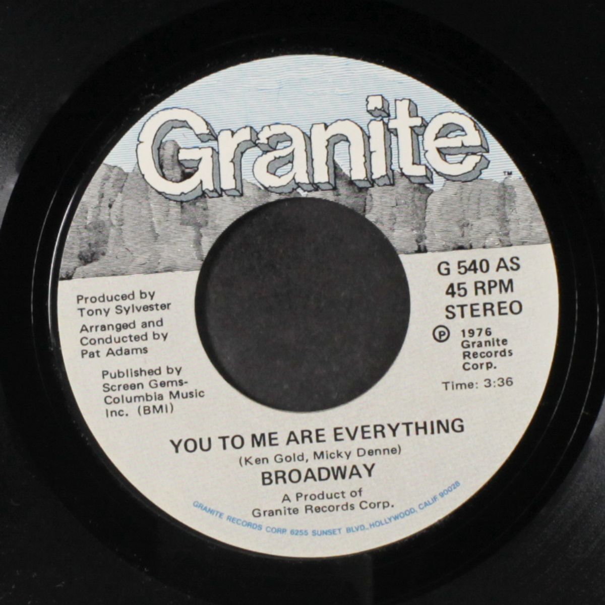 you to me are everything / same by BROADWAY