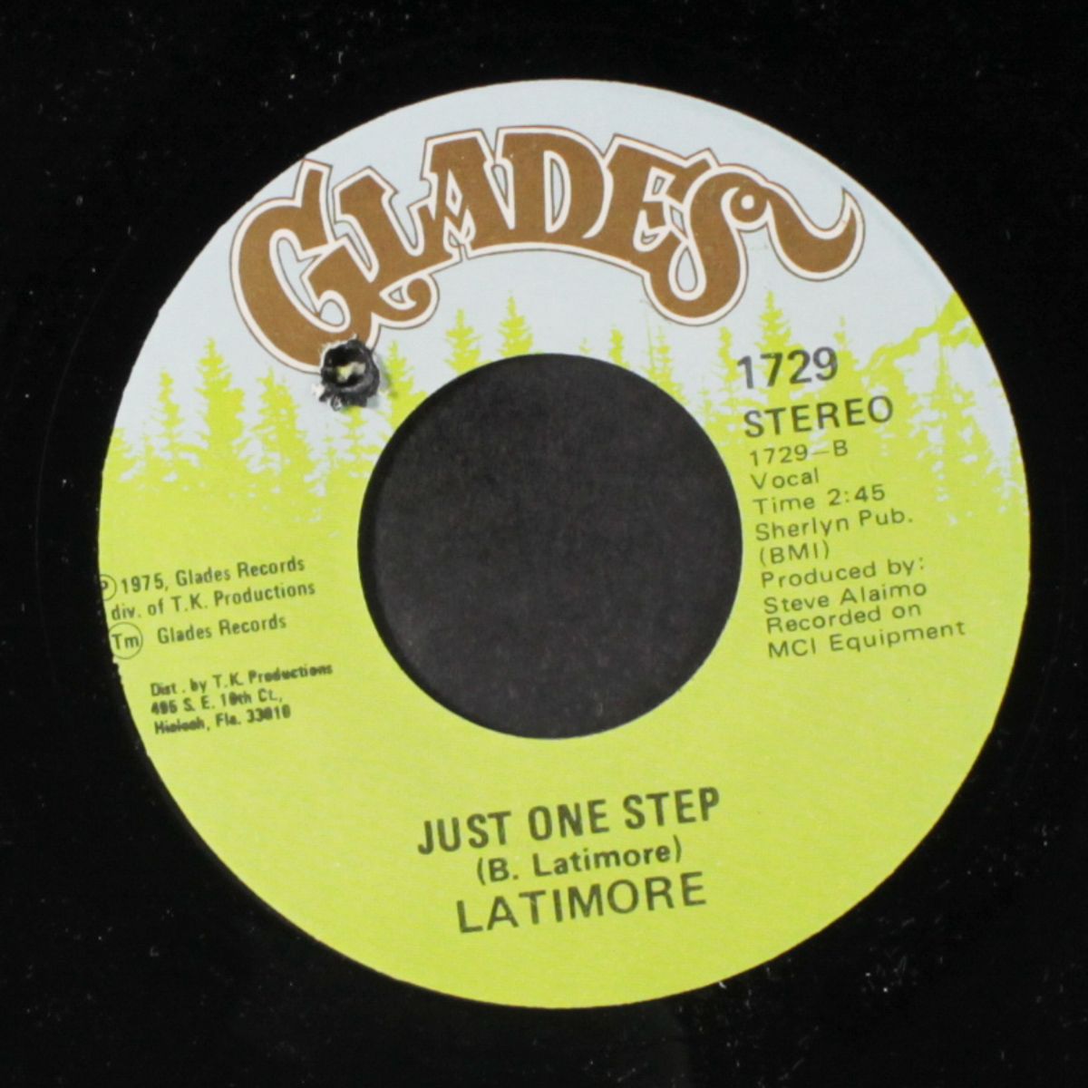 there's a red-neck in the soul band / just one step by LATIMORE