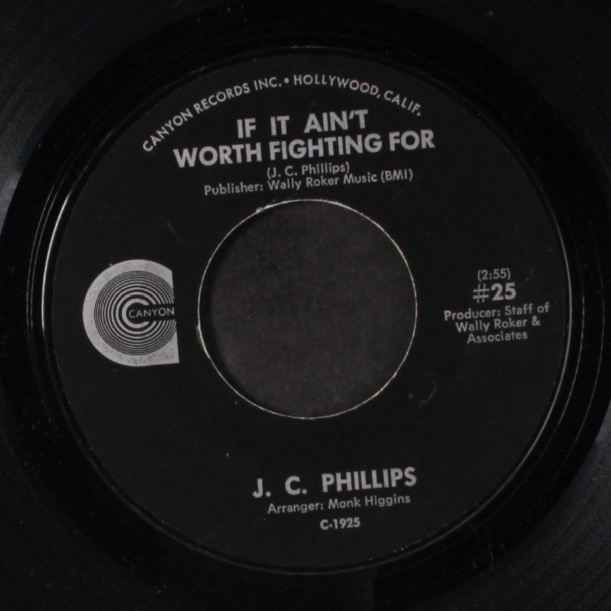 if it ain't worth fighting for / you sure make it good to me by J.C. PHILLIPS