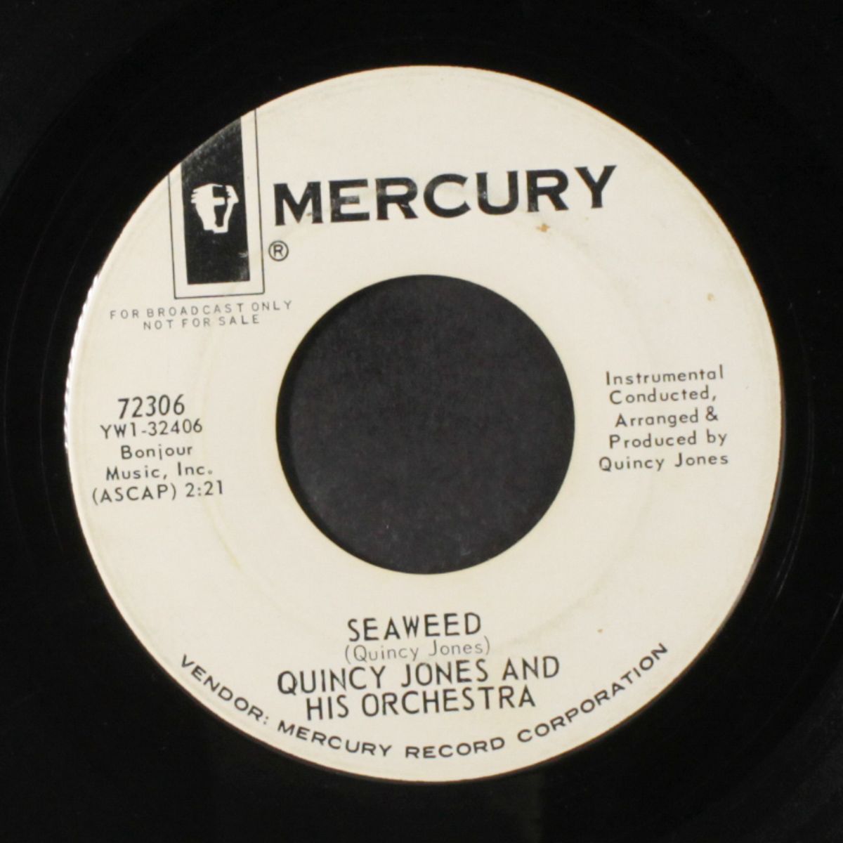 the theme from golden boy / seaweed by QUINCY JONES