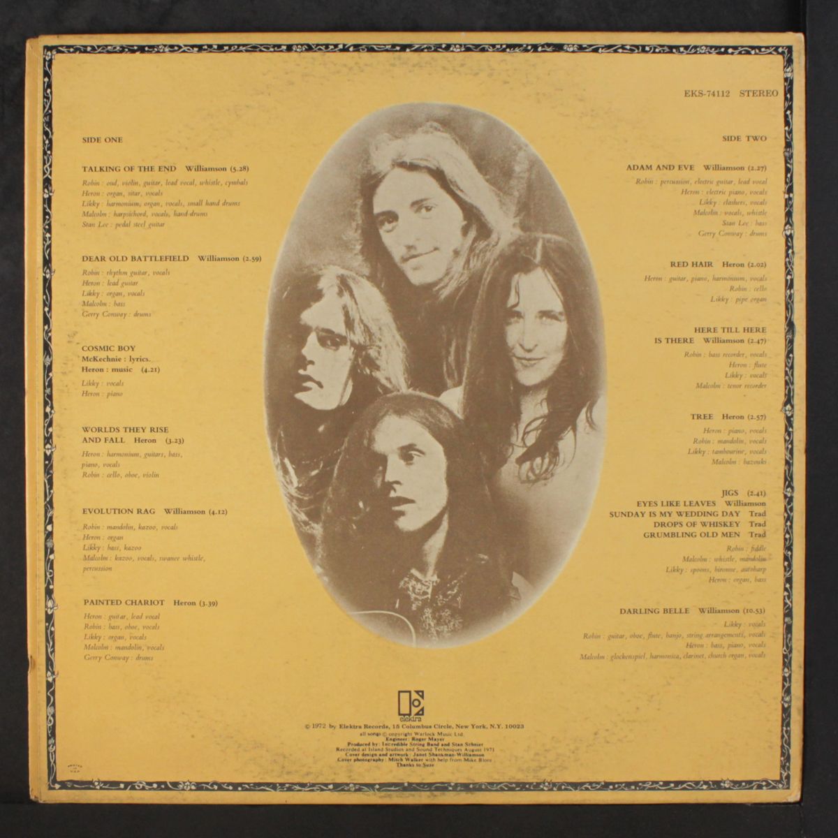 liquid acrobat as regards the air by INCREDIBLE STRING BAND