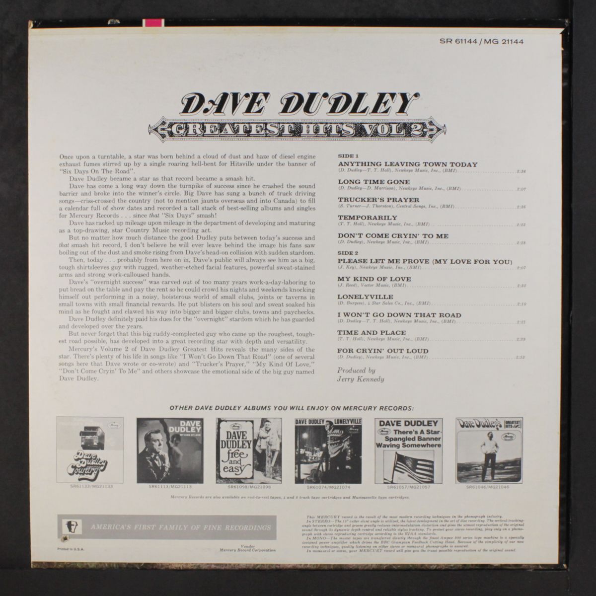 greatest hits vol. 2 by DAVE DUDLEY