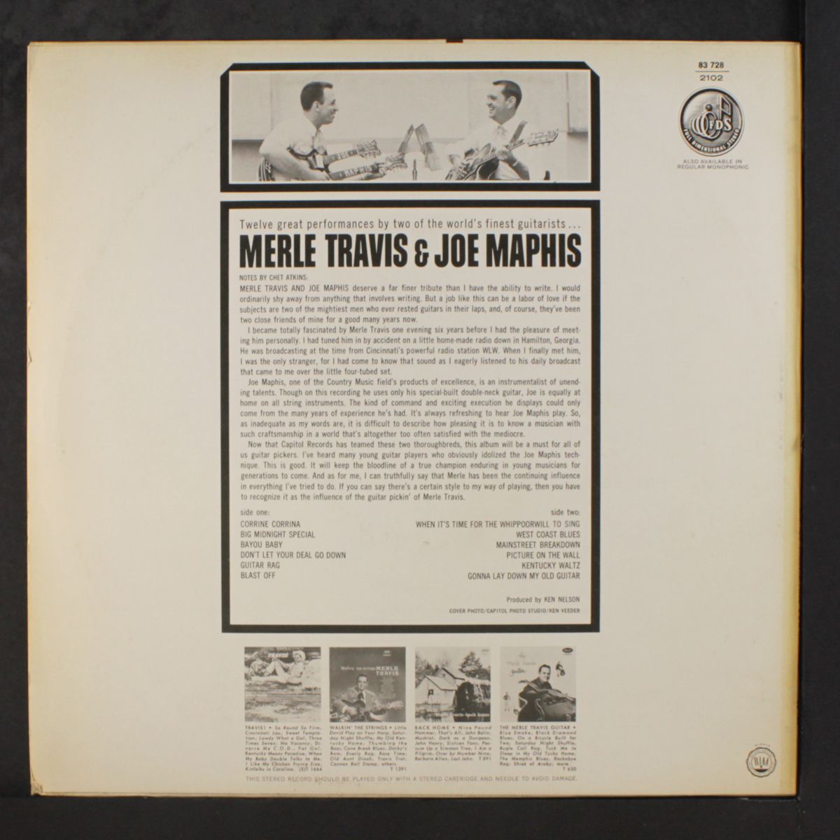 country music's two guitar greats by MERLE TRAVIS & JOE MAPHIS
